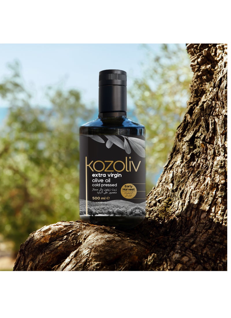 Kozoliv Early Harvest Cold Pressed Extra Virgin Olive Oil 500ml - Image 5
